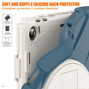 For Lenovo Tab M10 10.1 3rd Gen Silicone + PC Protective Tablet Case(Cornflower Blue)