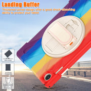 For Lenovo Tab M10 10.1 3rd Gen Silicone + PC Protective Tablet Case(Colorful Red)