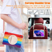 For Lenovo Tab M10 10.1 3rd Gen Silicone + PC Protective Tablet Case(Colorful Red)