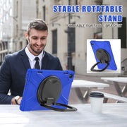 For Lenovo Tab M10 10.1 3rd Gen Silicone + PC Protective Tablet Case(Blue)
