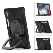 For Lenovo Pad Pro 2022 11.2 inch Silicone + PC Protective Tablet Case(Black)