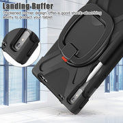 For Lenovo Pad Pro 2022 11.2 inch Silicone + PC Protective Tablet Case(Black)
