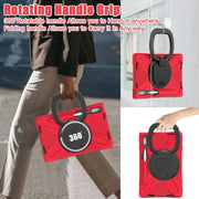 For Lenovo Pad Pro 2022 11.2 inch Silicone + PC Protective Tablet Case(Red)