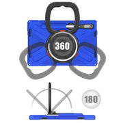 For Lenovo Pad Pro 2022 11.2 inch Silicone + PC Protective Tablet Case(Blue)