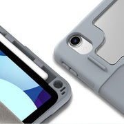 For iPad 2025 / 2022 Mutural PC + TPU Shockproof Leather Tablet Case(Black)