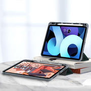 For iPad 2025 / 2022 Mutural PC + TPU Shockproof Leather Tablet Case(Black)