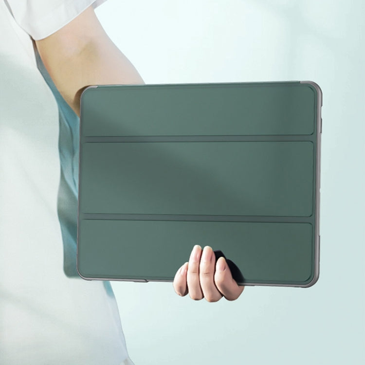 For iPad 2025 / 2022 Mutural PC + TPU Shockproof Leather Tablet Case(Black)