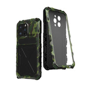 For iPhone 14 Plus R-JUST Life Water-resistant Dustproof Shockproof Phone Case(Green)