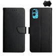 For Motorola Moto E22s Genuine Leather Fingerprint-proof Flip Phone Case(Black) - Motorola Cases by PMC TechLife | Online Shopping South Africa | PMC TechLife | Buy Now Pay Later Mobicred