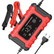 FOXSUR 6A 12V Motorcycle / Car Smart Battery Charger, Plug Type:EU Plug(Red) - free shipping - PMC TechLife - Order now!