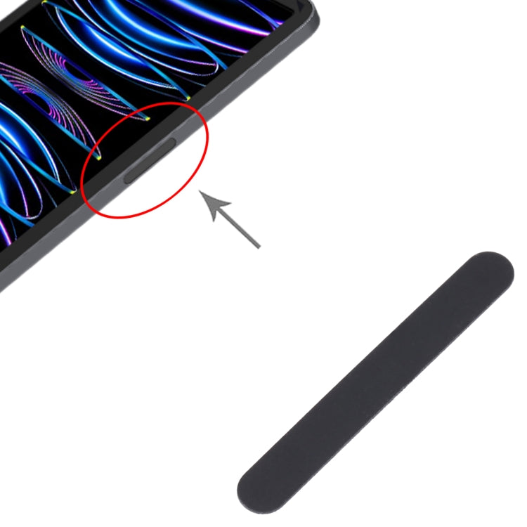 For iPad Pro 11 inch 2018 2020 2021 Right Side Button Sticker(Black)