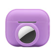 For AirPods Pro 2 / AirTag 2 in 1 Shockproof Full Coverage Silicone Protective Case(Purple) - For AirPods Pro 2 by PMC Jewellery | Online Shopping South Africa | PMC Jewellery | Buy Now Pay Later Mobicred