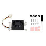 Waveshare Dedicated 3007 Cooling Fan for Raspberry Pi Compute Module 4 CM4, Power Supply:5V