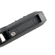 For Fiat 3 Button Folding Car Key Case Remote Control Shell SIP22, Style:Black Switch Button