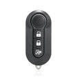 For Fiat 3 Button Folding Car Key Case Remote Control Shell SIP22, Style:White Switch Trunk Button - Car Key Cases by PMC TechLife | Online Shopping South Africa | PMC TechLife | Buy Now Pay Later Mobicred