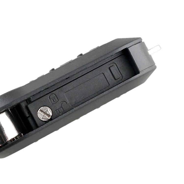For Fiat 3 Button Folding Car Key Case Remote Control Shell SIP22, Style:White Switch Trunk Button