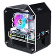 Waveshare Mini Tower NAS Kit for Raspberry Pi 4B Support Up to 2TB M.2 SATA SSD(Black) - free shipping - PMC TechLife - Order now!