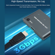 Waveshare 3 in 1 3 inch 4K HDMI Switcher