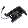 Waveshare Dedicated All-In-One Aluminum Alloy Cooling Fan For Raspberry Pi 4B - Other Accessories by WAVESHARE | Online Shopping South Africa | PMC TechLife | Buy Now Pay Later Mobicred
