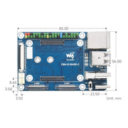 Waveshare Mini Base Board Designed for Raspberry Pi Compute Module 4