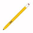 For Samsung Galaxy Tab S6 Lite P610/P615 LOVE MEI Soft Silicone Stylus Pen Protective Case(Yellow) - Pencil Accessories by LOVE MEI | Online Shopping South Africa | PMC TechLife | Buy Now Pay Later Mobicred