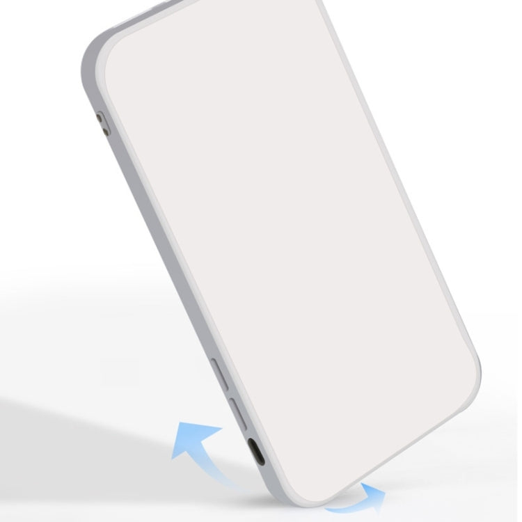 For Xiaomi Redmi Note 12 Pro+ China Imitation Liquid Silicone Straight Edge Phone Case(Blue)