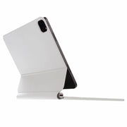 For iPad Air 5 / 4 10.9 inch P10 Bluetooth Keyboard Leather Case with Touch Pad(White)
