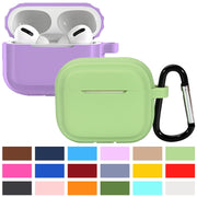 For AirPods Pro 2 Striped Shockproof Earphone Case(Transparent)
