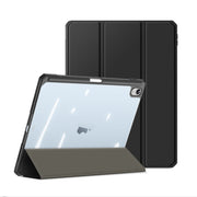 For iPad 2025 / 2022 DUX DUCIS TOBY Series Antiskid Leather Smart Tablet Case(Black)