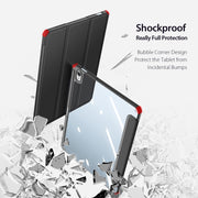 For iPad 2025 / 2022 DUX DUCIS TOBY Series Antiskid Leather Smart Tablet Case(Black)