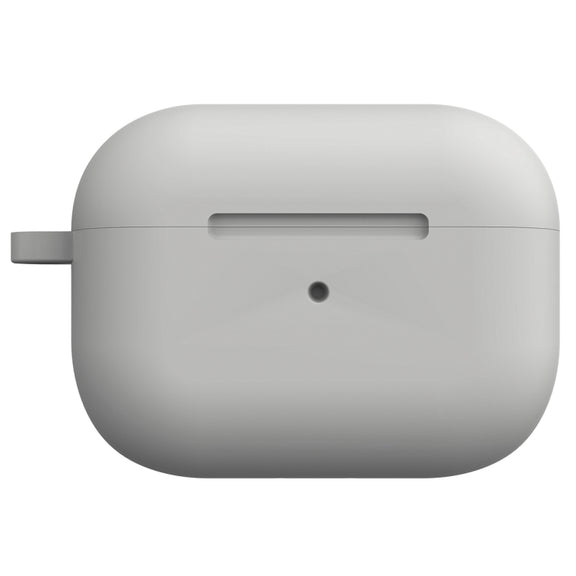 For AirPods Pro 2 Thickened One-piece Shockproof Earphone Case(Light Grey)