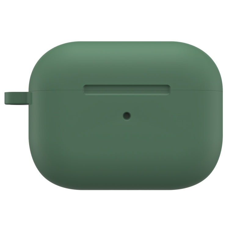 For AirPods Pro 2 Thickened One-piece Shockproof Earphone Case(Pine Green)