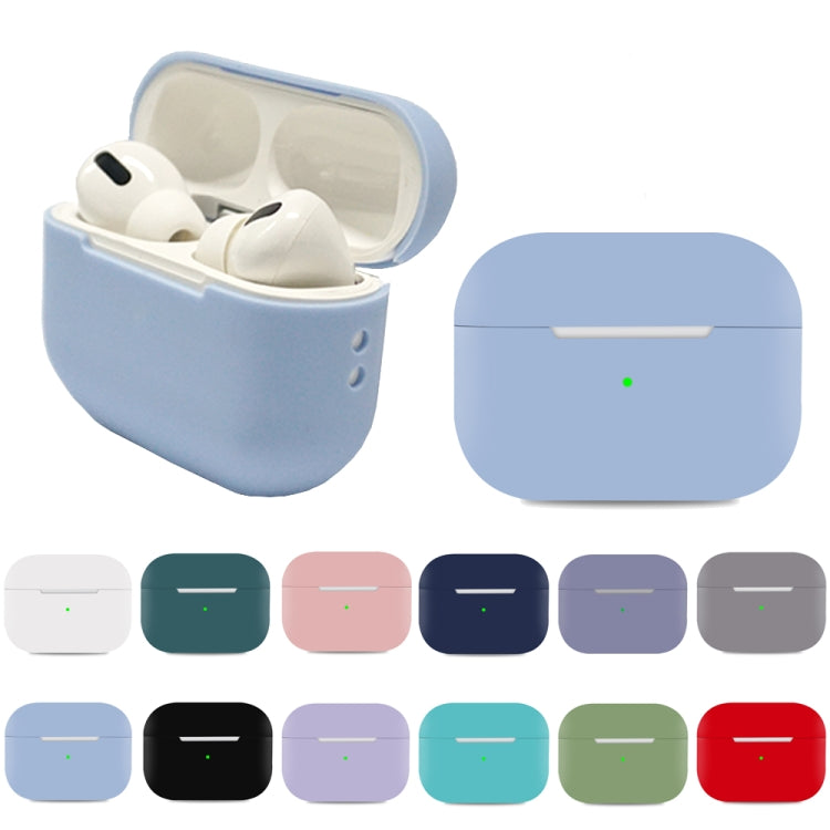 For AirPods Pro 2 Spliting Silicone Protective Case(Mint Green)