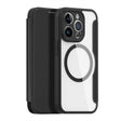 For iPhone 14 Pro DUX DUCIS Skin X Pro Series Magsafe PC + TPU Phone Leather Case(Black) - iPhone 14 Pro Cases by DUX DUCIS | Online Shopping South Africa | PMC TechLife | Buy Now Pay Later Mobicred