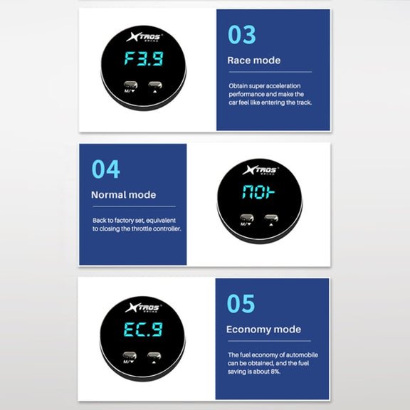 For Ford Focus 2011- TROS CK Car Potent Booster Electronic Throttle Controller