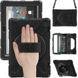 For Amazon Fire HD 8 2022 Hard PC Soft Silicone Full Body Protective Tablet Case(Black) - Amazon by PMC TechLife | Online Shopping South Africa | PMC TechLife | Buy Now Pay Later Mobicred