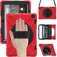 For Amazon Fire HD 8 2022 Hard PC Soft Silicone Full Body Protective Tablet Case(Red) - Amazon by PMC TechLife | Online Shopping South Africa | PMC TechLife | Buy Now Pay Later Mobicred