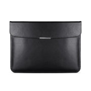 For 15 / 15.4 / 16 inch Laptop Ultra-thin Leather Laptop Sleeve(Black)