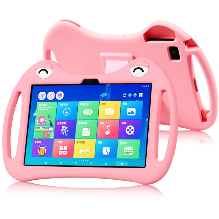 For Alcatel 3T 10 2020 Silicone Shockproof Protective Tablet Case(Pink)