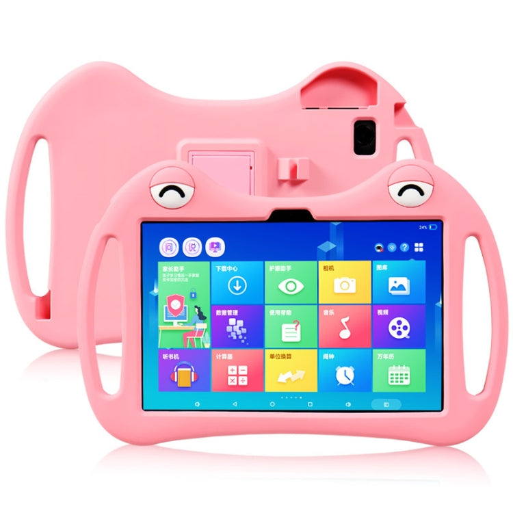 For Alcatel 3T 10 2020 Silicone Shockproof Protective Tablet Case(Pink)