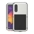 For Galaxy A50 LOVE MEI Metal Shockproof Waterproof Dustproof Protective Case(Silver) - Galaxy Phone Cases by LOVE MEI | Online Shopping South Africa | PMC TechLife | Buy Now Pay Later Mobicred