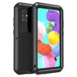 For Galaxy A51 LOVE MEI Metal Shockproof Waterproof Dustproof Protective Case(Black) - free shipping - PMC TechLife - Order now!