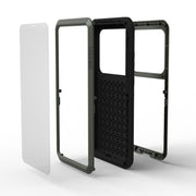 For Galaxy S20 Ultra LOVE MEI Metal Shockproof Water-resistant Dustproof Protective Case(Army Green)