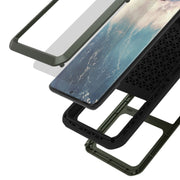 For Galaxy S20 Plus LOVE MEI Metal Shockproof Water-resistant Dustproof Protective Case(Army Green)