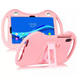 For TCL 10 TabMax 4G 9295G Cartoon Silicone Shockproof Protective Tablet Case(Pink) - Others by PMC TechLife | Online Shopping South Africa | PMC TechLife | Buy Now Pay Later Mobicred