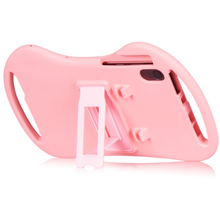 For TCL 10 TabMax 4G 9295G Cartoon Silicone Shockproof Protective Tablet Case(Pink)