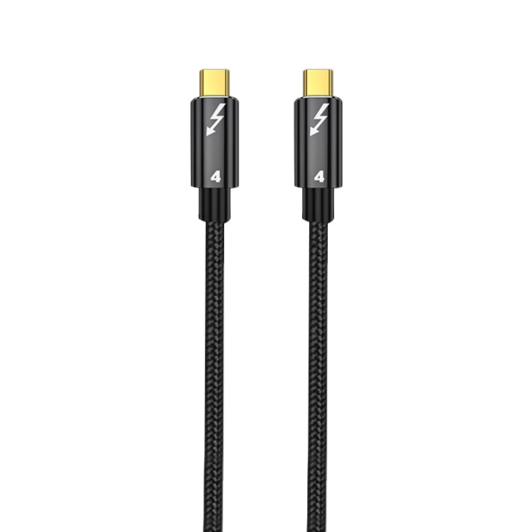 100W Type-C to Type-C Compatible Thunderbolt 4 Full-function Data Cable, Length:0.5m