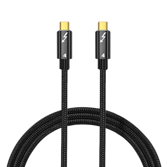 100W Type-C to Type-C Compatible Thunderbolt 4 Full-function Data Cable, Length:1m