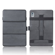 For TCL 10 TabMax 4G Detachable Horizontal Flip Leather Case with Holder & Bandage(Black)