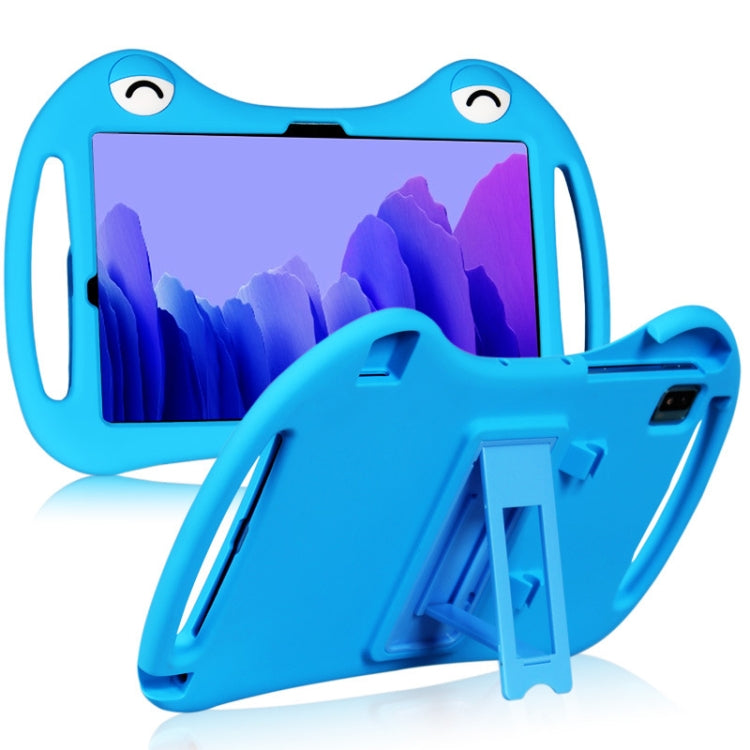 For TCL Tab Pro 5G Cartoon Silicone Shockproof Protective Tablet Case with Stand & Pen Slot(Blue)